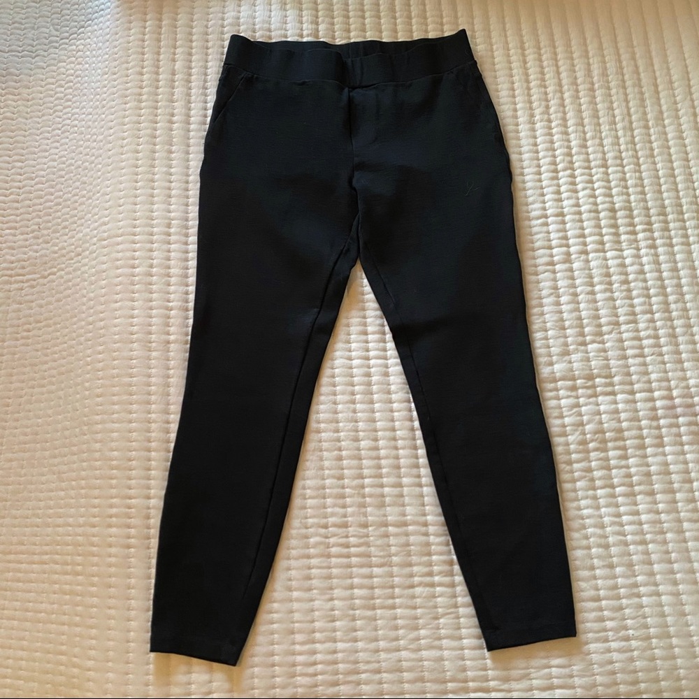 Black Stretchy Ankle Pants Matty M